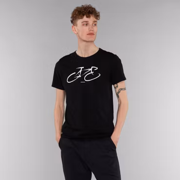 T-shirt Stockholm Marker Bike Black