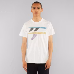 T-shirt Wood Cut Surfboard