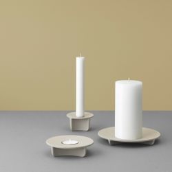 Fe Block Candle Holder