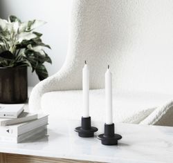 Heima Candlestick Black