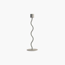 Curved Candleholder Sand