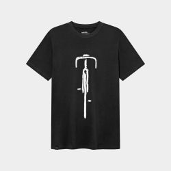 T-shirt Stockholm Bike Front Charcoal