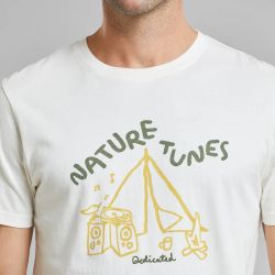 T-shirt Stockholm Nature Tunes Off White