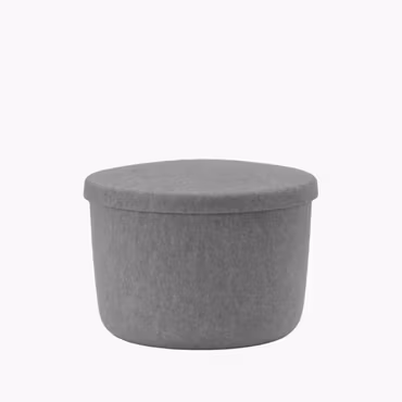 Hide Storage Pouf - Small