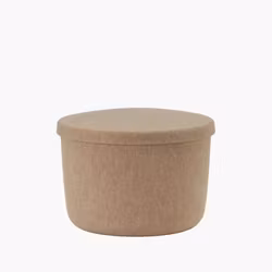 Hide Storage Pouf - Small