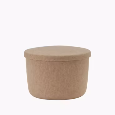 Hide Storage Pouf - Small