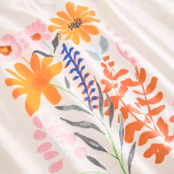 T-shirt Visby Summer Flowers Off-White