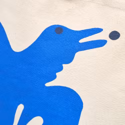 Tote Bag Torekov The Phoenix Bird Off-White