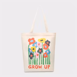 Tote Bag Torekov Grow Up O-White