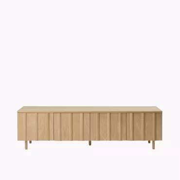 Rib Sideboard Low Oak