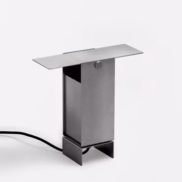 Pivoting Table Lamp - Stainless Steel