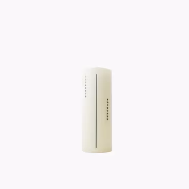 Calendar Candle Off White