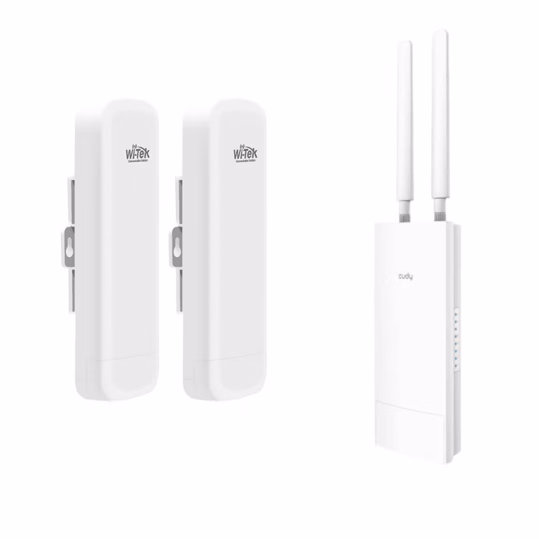 Byggnad till byggnad-paket med wifi-sändare - Landbrukskamera solide og IP sertifiserte kamera