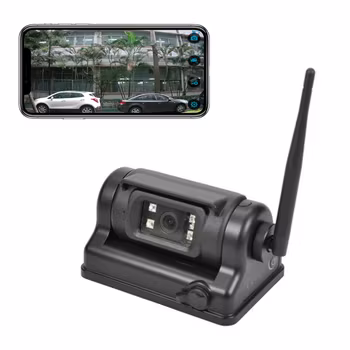 Wifi Ryggekamera knyttes til din Smart telefon på Batteri og Magnet