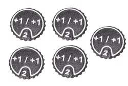 Markeringssnurra för +1/+1-counters.