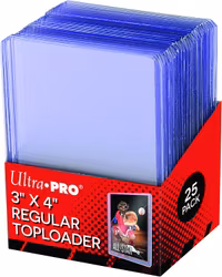 Ultra Pro - Toploaders 3" x 4" Regular - 25st