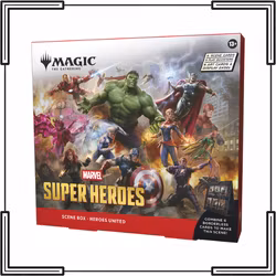 Magic: The Gathering - Marvel Super Heroes Scene Box: Heroes United