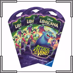 Disney Lorcana - Attack of the Vines - Sleeved Booster