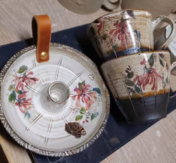 Beställning koppar o ljusstske