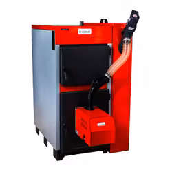 Pellets-/vedpanna från Thermostahl – ECOTWIN 40 kW