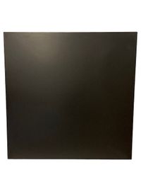 Golvplåt till kamin 100cm*100cm svart