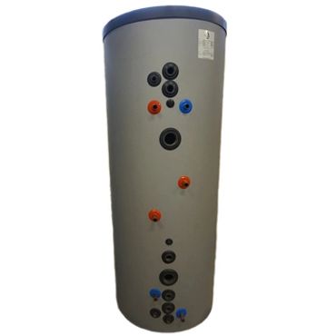 Ackumulatortank KV300, solslinga 9,5 m – 15 m vv + 9,5 m fv