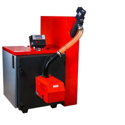 Automatisk pelletspanna, PLC 35 kW – Thermostahl