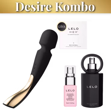 LELO Smart Wand 2, Pleasure Serum & Personal Moisturizer + Gåva