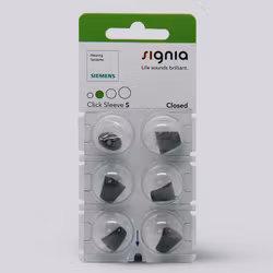 Signia Stängd Click Sleeve (6st)