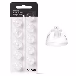 Oticon Dome Bass Single Vent Minifit