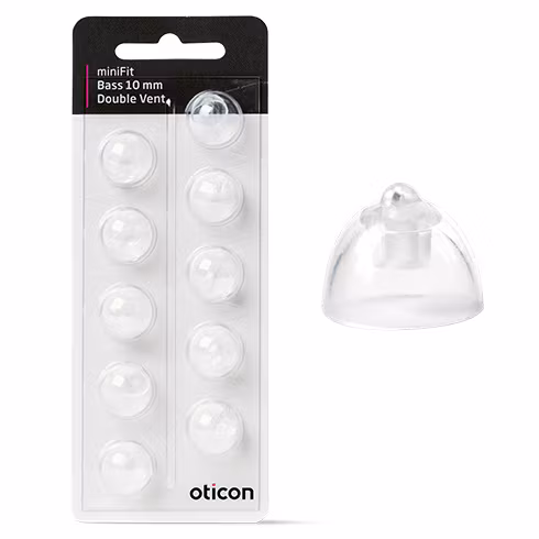 Oticon Dome Bass Double Vent Minifit