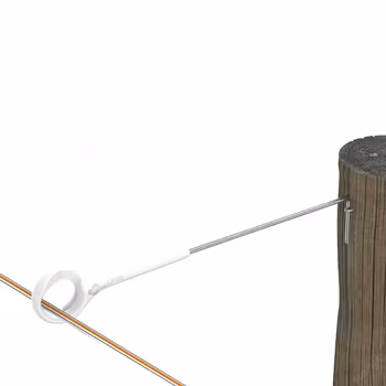 Gallagher afstandsisolator ring top 40 cm - 5 stk