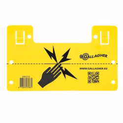 EU Varningsskylt elstängsel Gallagher Universal