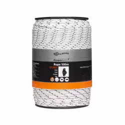 Elreb Gallagher PowerLine flettet hvid, 500m