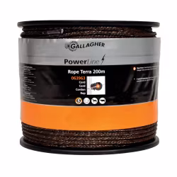 Elreb Gallagher PowerLine flettet terra, 200m