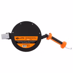 Grindrulle Gallagher med automatisk oprulning 15 m hvid