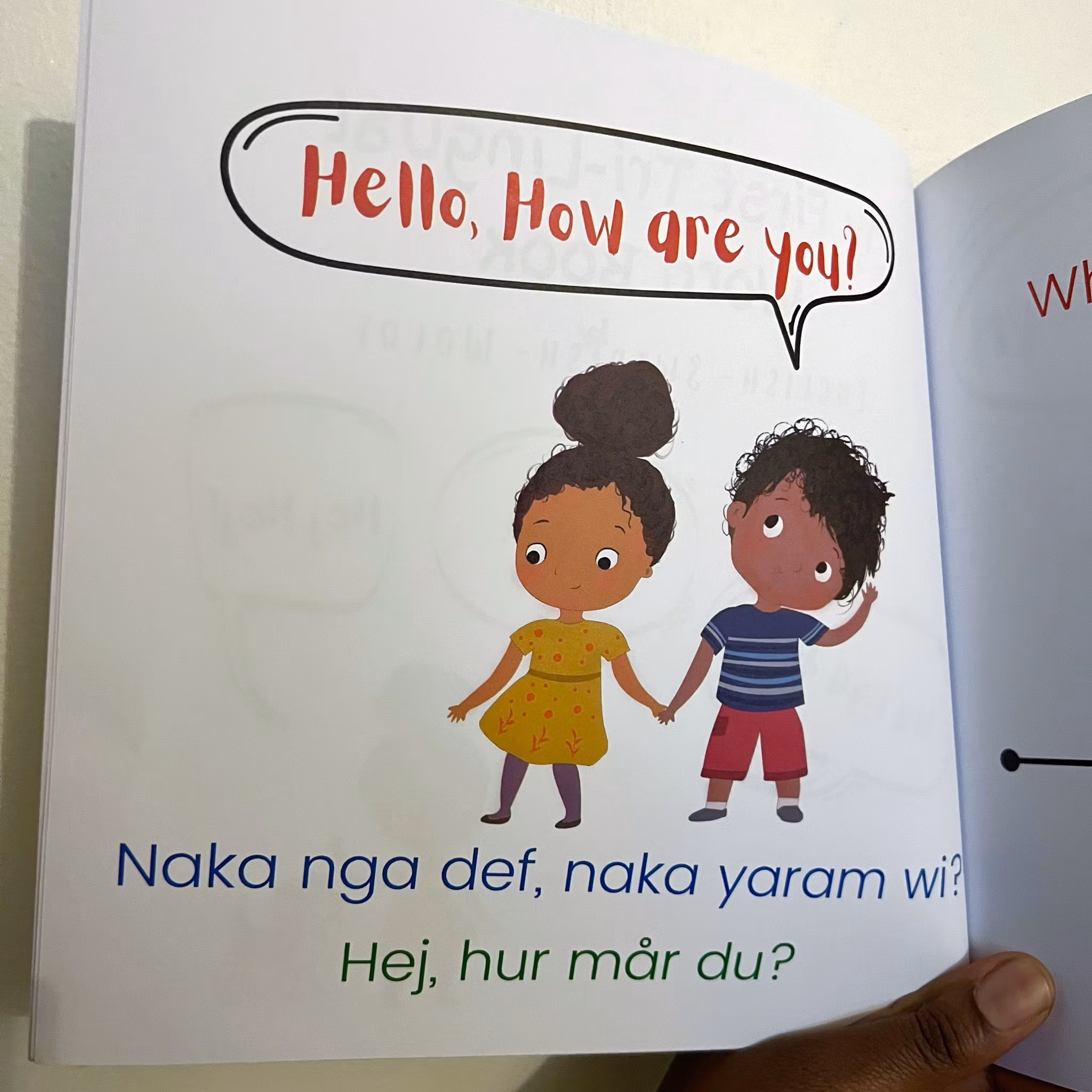 My First Tri-Lingual Word & Phrase Book Eng-Swe-Wolof