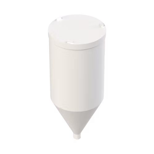 Tank med konisk botten 90 lit.