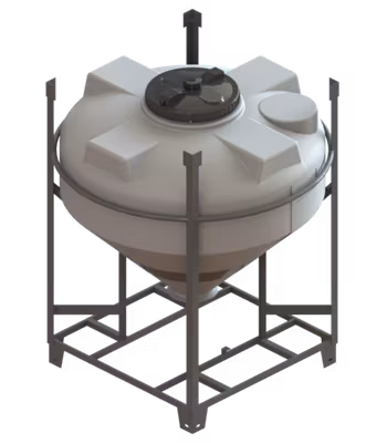 Tank med konisk botten 650 lit.