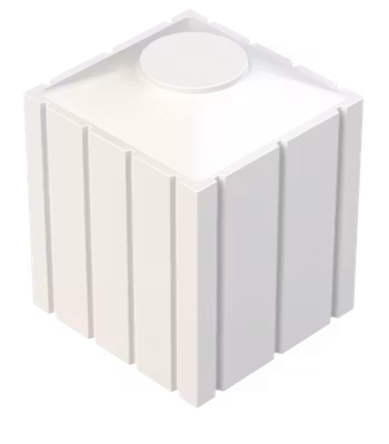 Rektangulär tank med konisk botten 2000 lit.