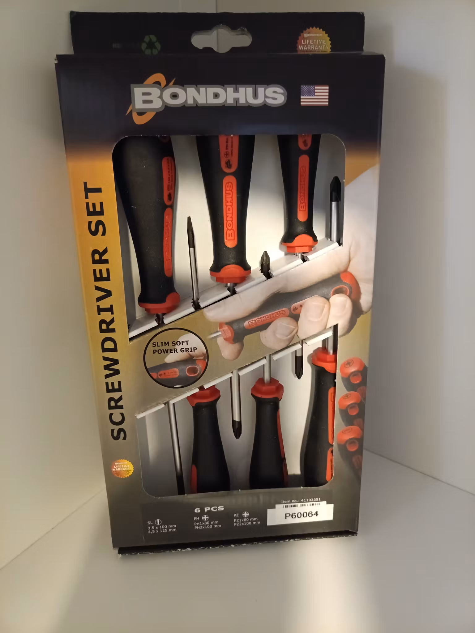 Bondhus skruvmejselsats