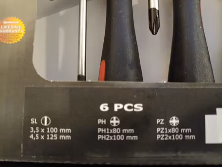 Bondhus skruvmejselsats