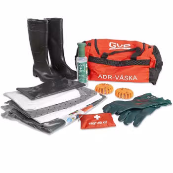 Välfylld ADR Väska