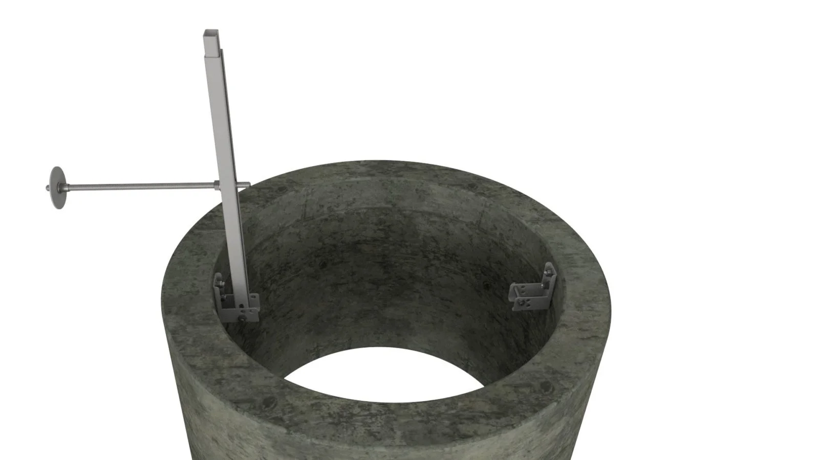 Brunnslock 660 Polyeten. skadat exemplar / säljes till nedsatt pris