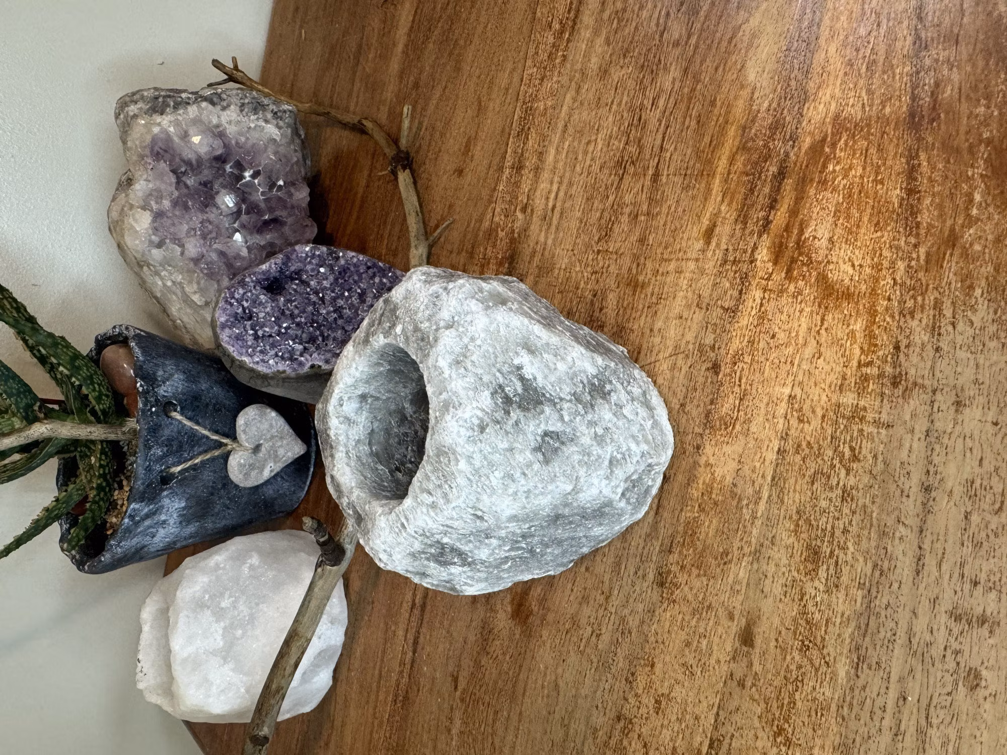 Kristaller och inredning