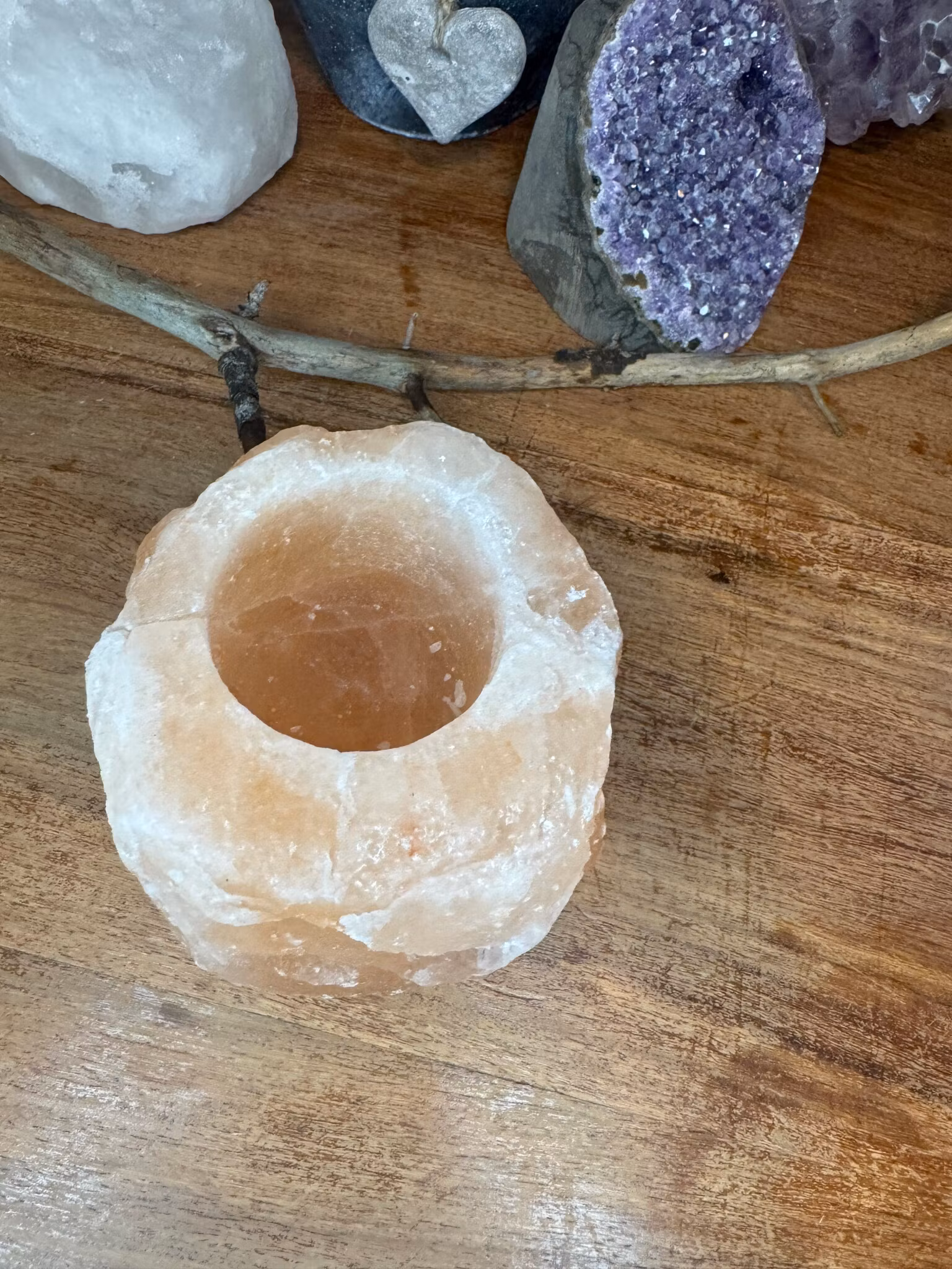 Ljuslykta Himalaya Salt - orange