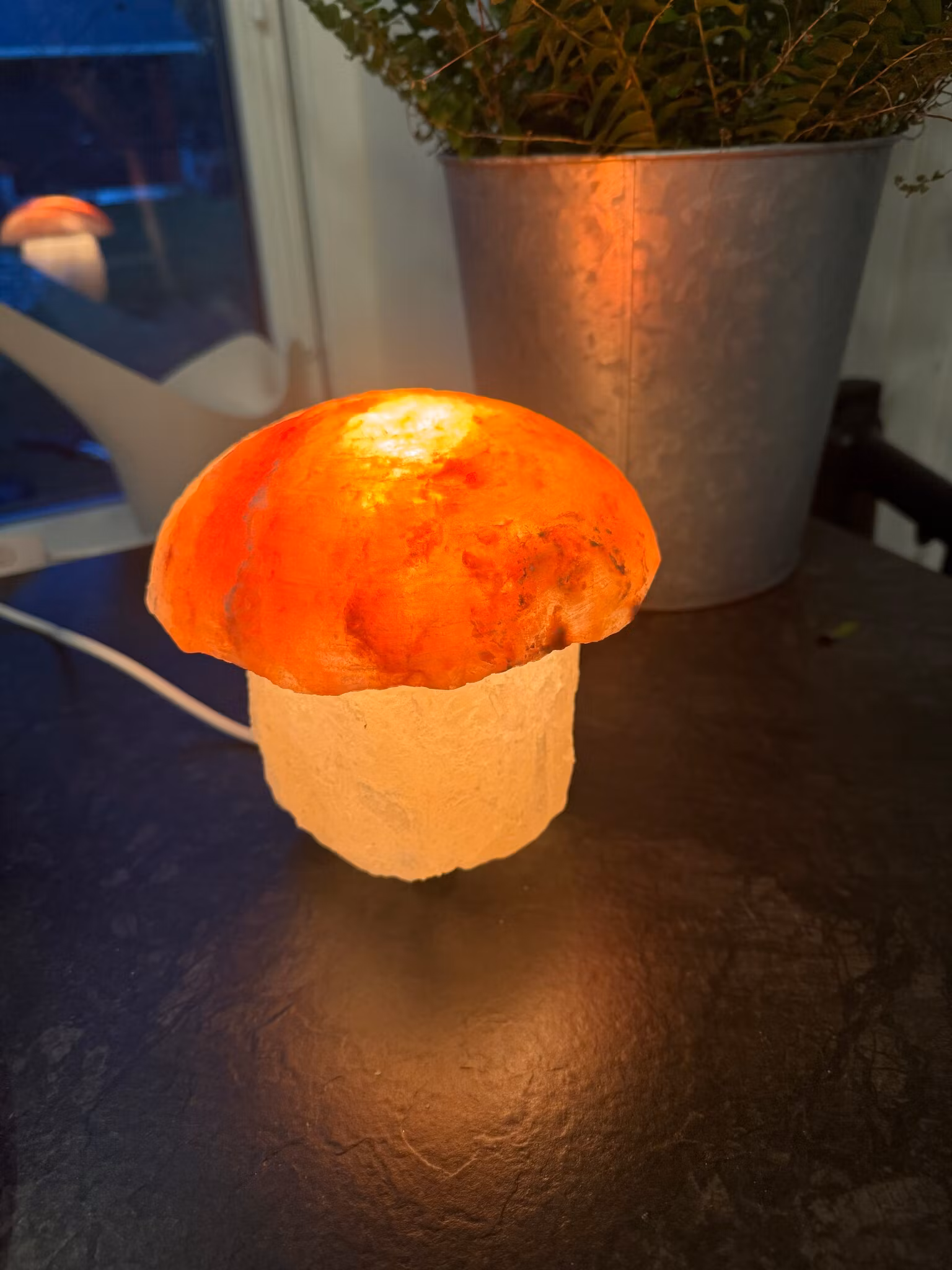 Himalaya Salt Lampa - Svamp