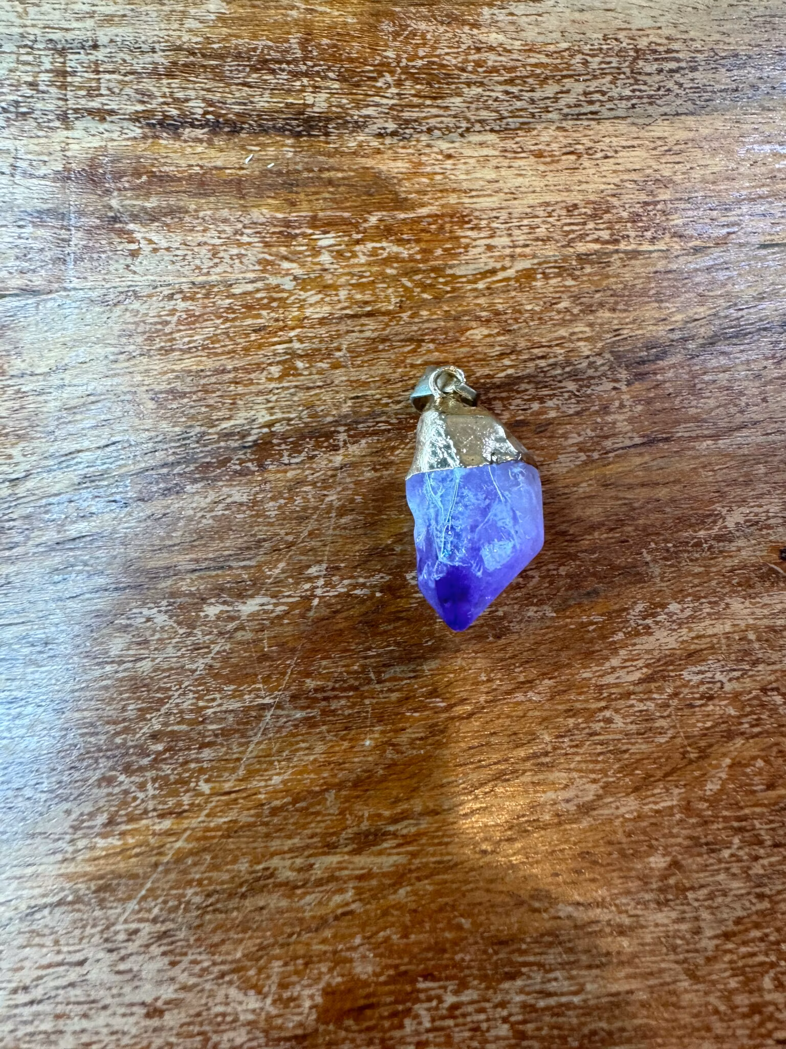 Hänge - Ametist kluster/spets polerad