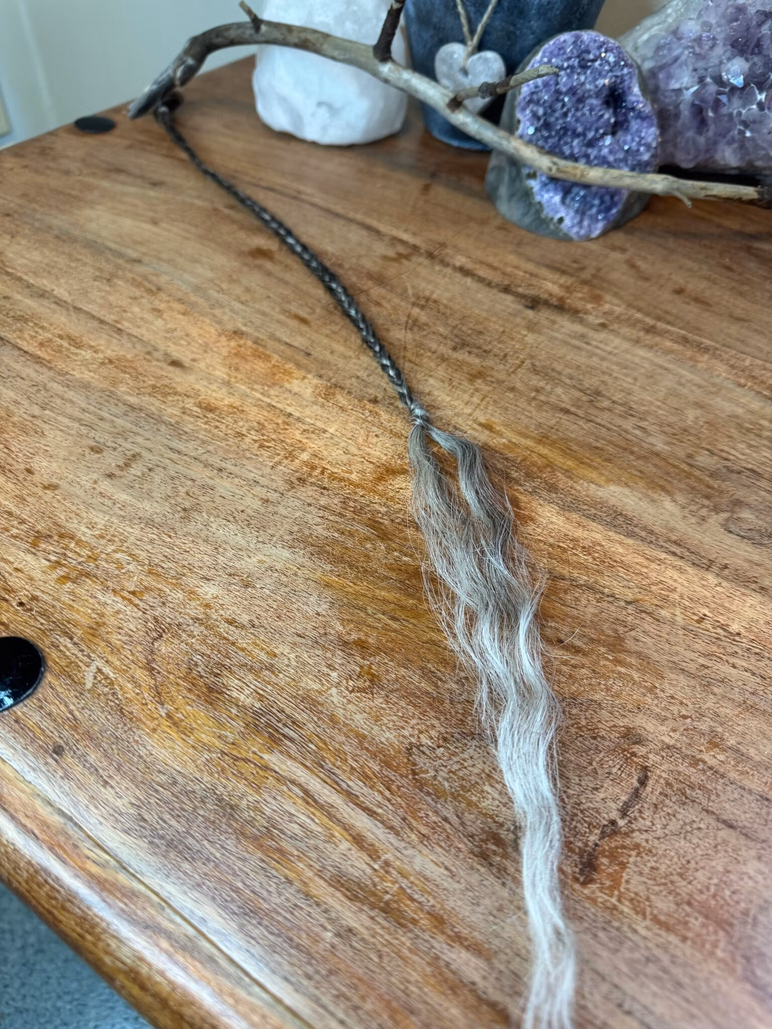 Standard fläta - Askblond (Gråblond)