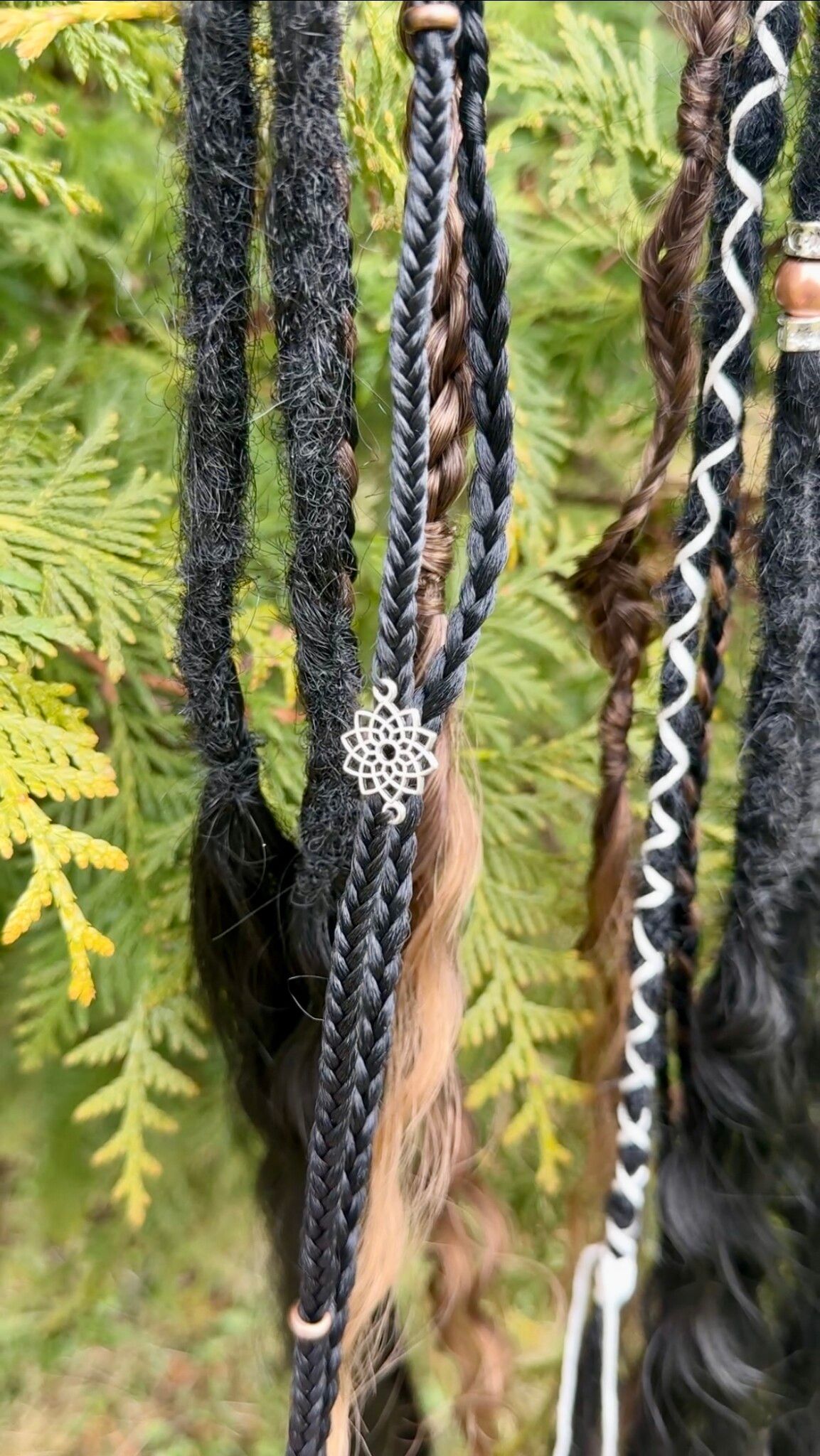 Accent set - Fairy locks Black